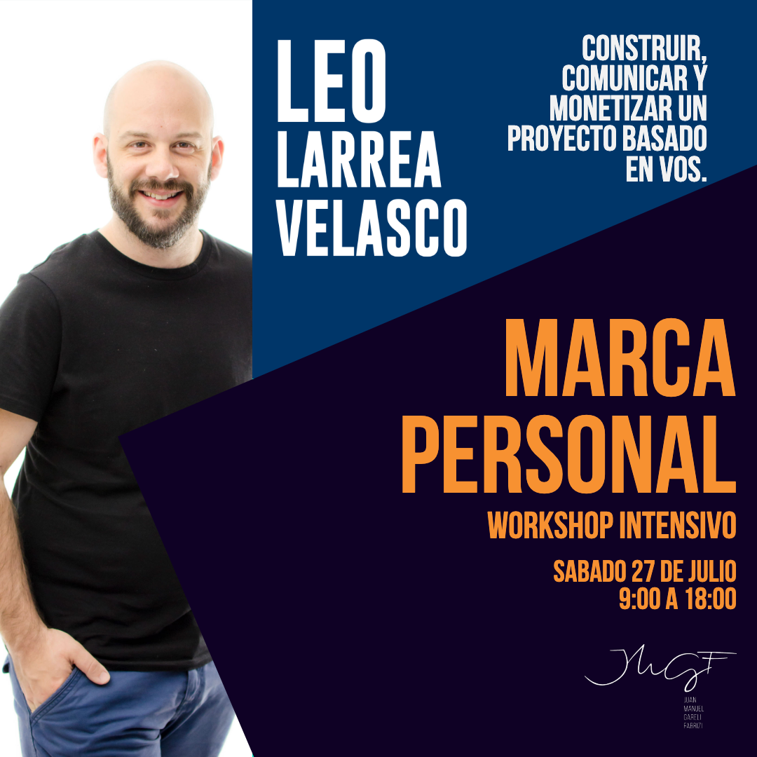 Leo Larrea Marca Personal Cuadrado